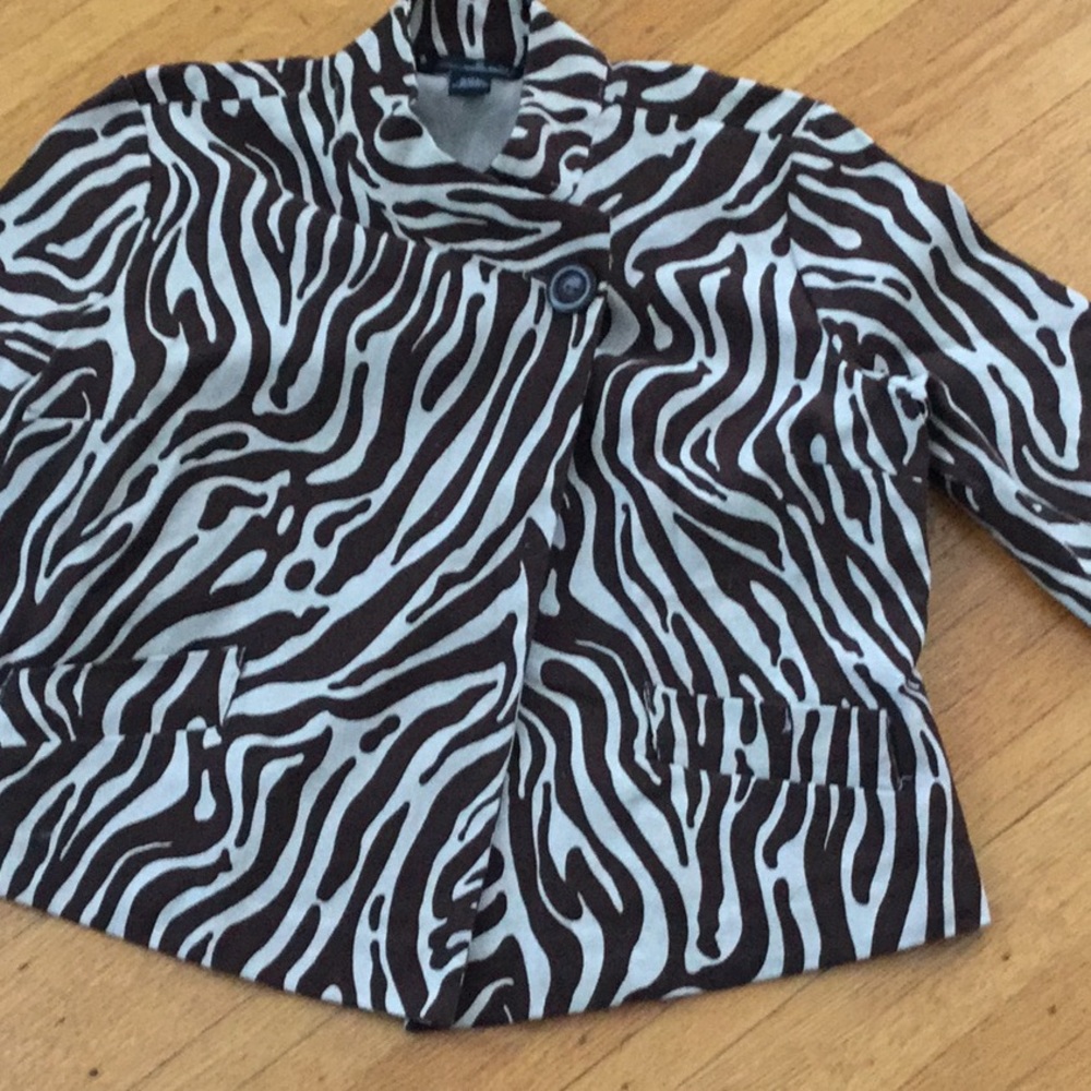 Willi Smith Large One Button Blazer - image 1